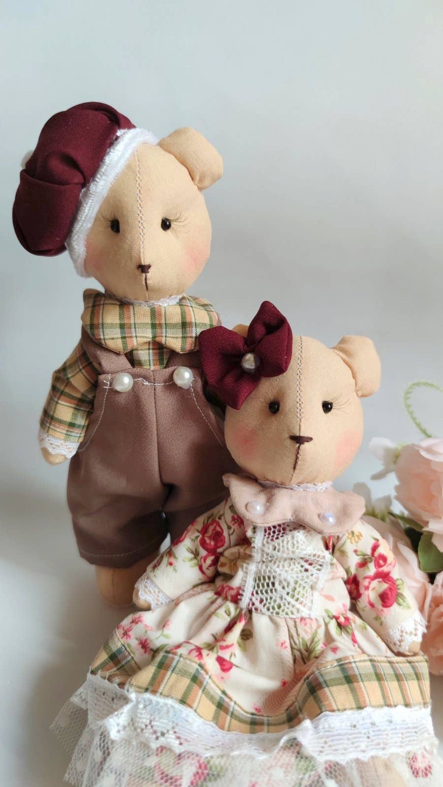 ChernikovaNataliya - Handmade Teddy Bear, Interior Teddy, Soft Toy, Memory Bear: Boy