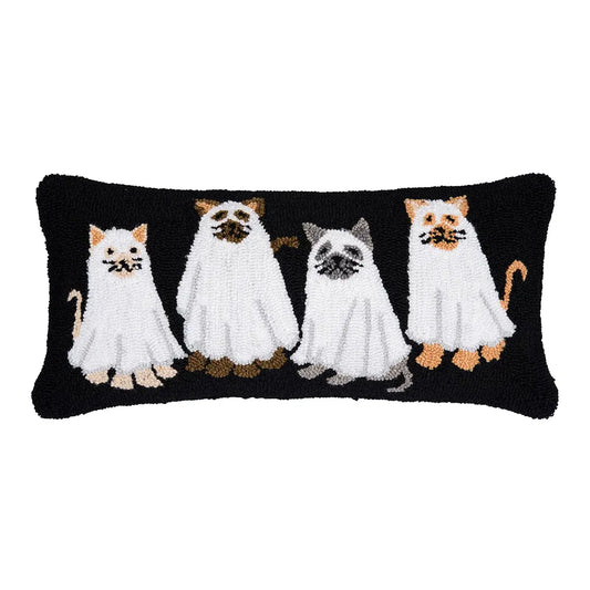 C&F Home - Halloween Ghost Cats Throw Pillow