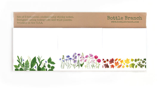 Bottle Branch - Sticky notes - 3 pack - Spring Summer Fall (updated)