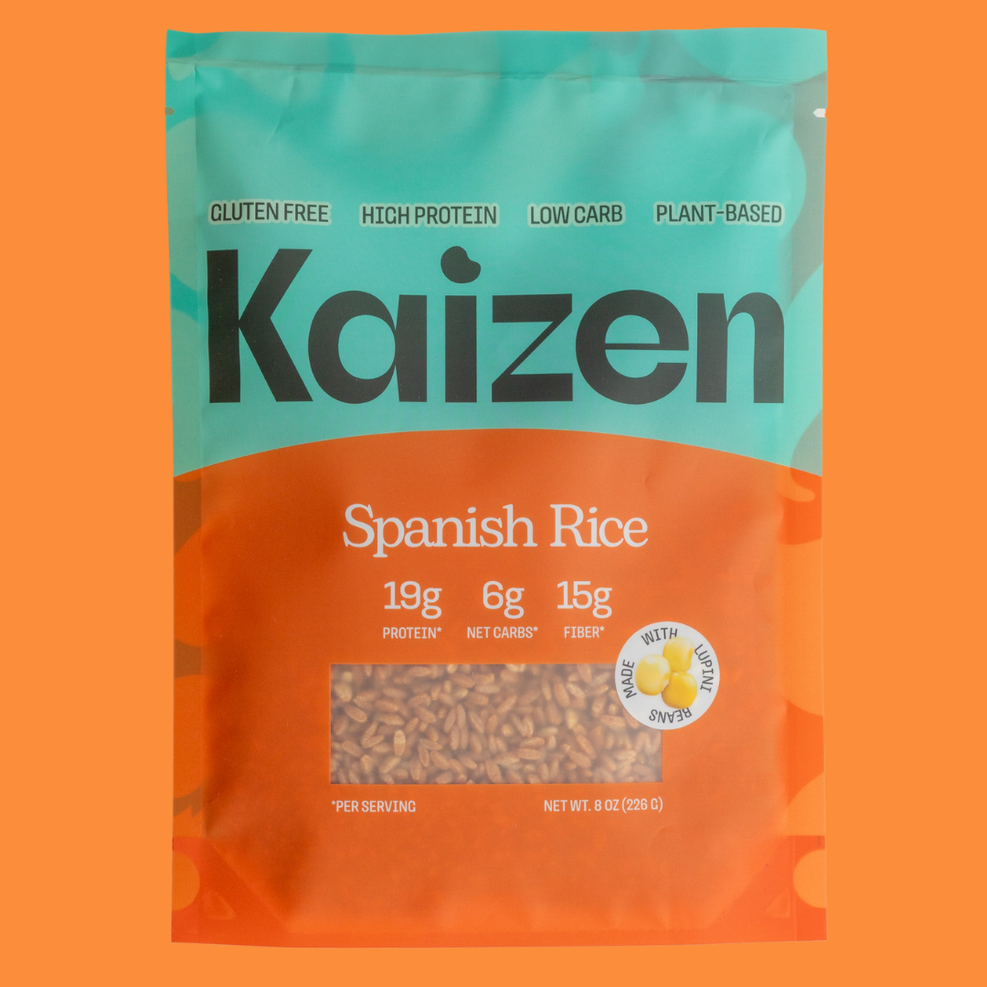Kaizen Food Company - Spanish Rice High Protein - Gluten Free, 6g Net Low Carb