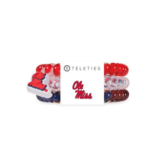 TELETIES - Spiral Hair Coils | Small | Hotty Toddy! Hair Ties