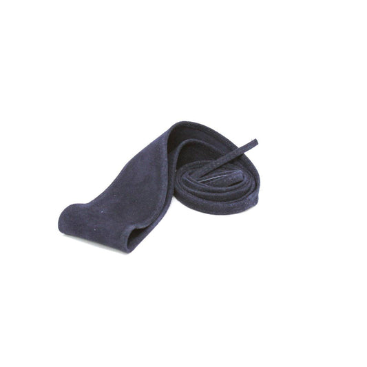German Fuentes Handbags - CINT-03 THIN SUEDE WRAP BELT: Navy Blue