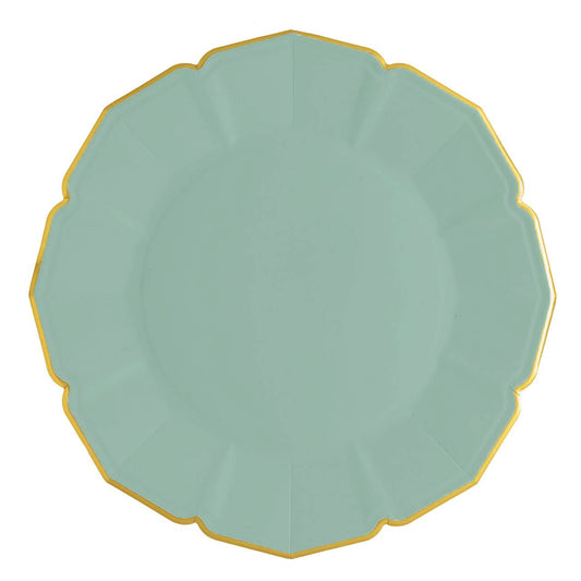 Eid Creations - 8 Sage Dinner Plates