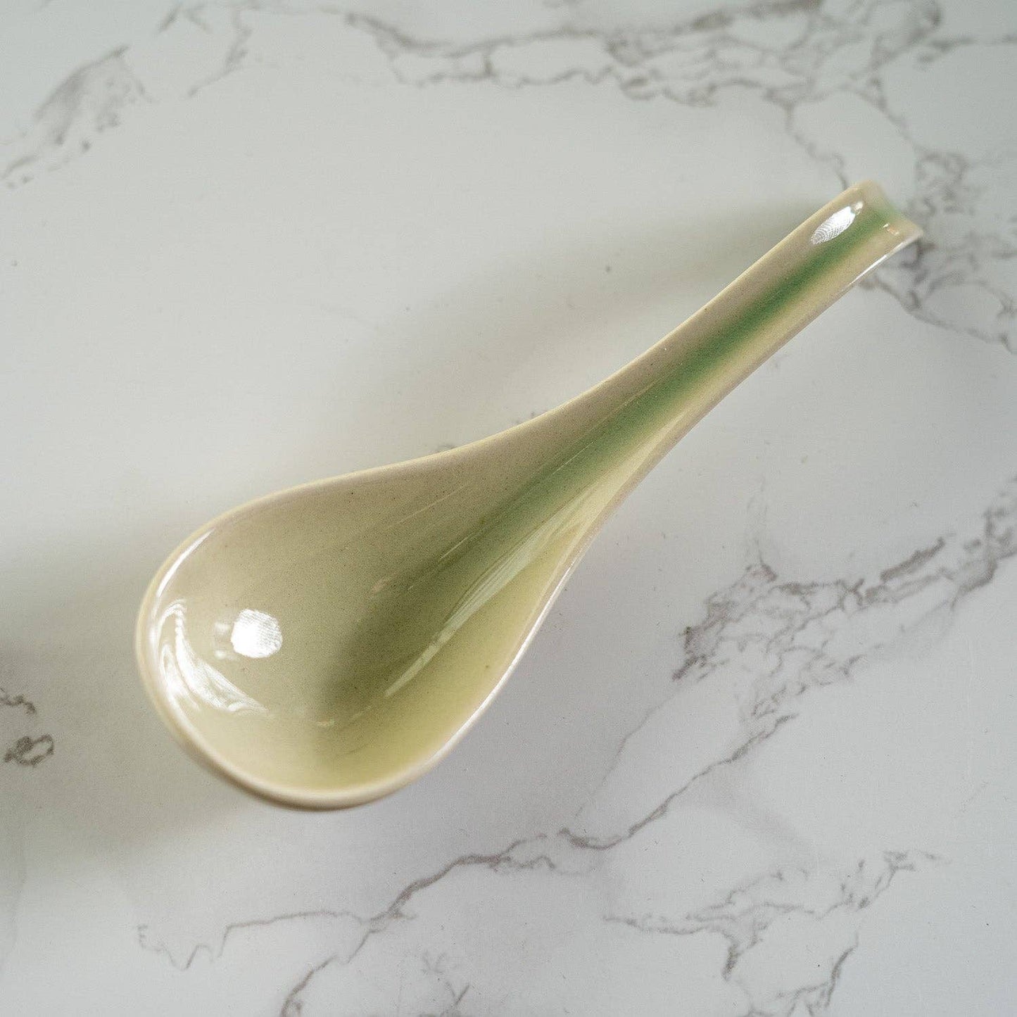 Urban Tokyo - 5.9"L Porcelain Soup Spoon Light Green (10/240)