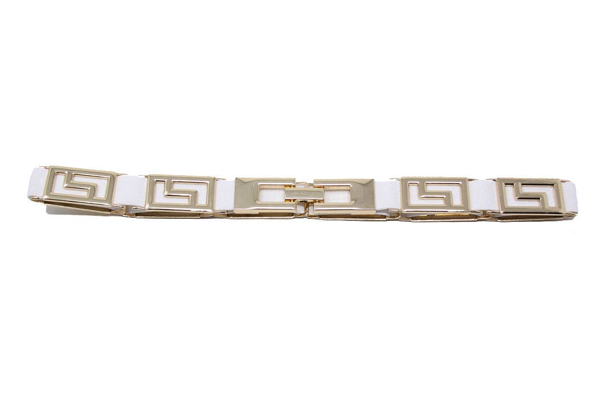 German Fuentes Handbags - CINT-23 ONE SIZE STRETCH BELT : Taupe