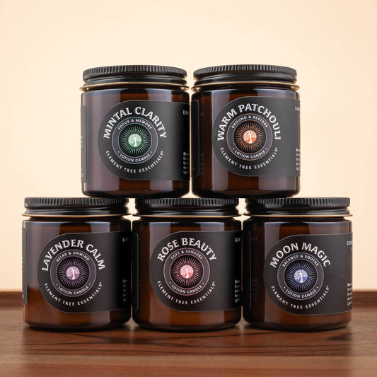 Element Tree Essentials - Essential Oil Lotion Candle: Lavender Calm
