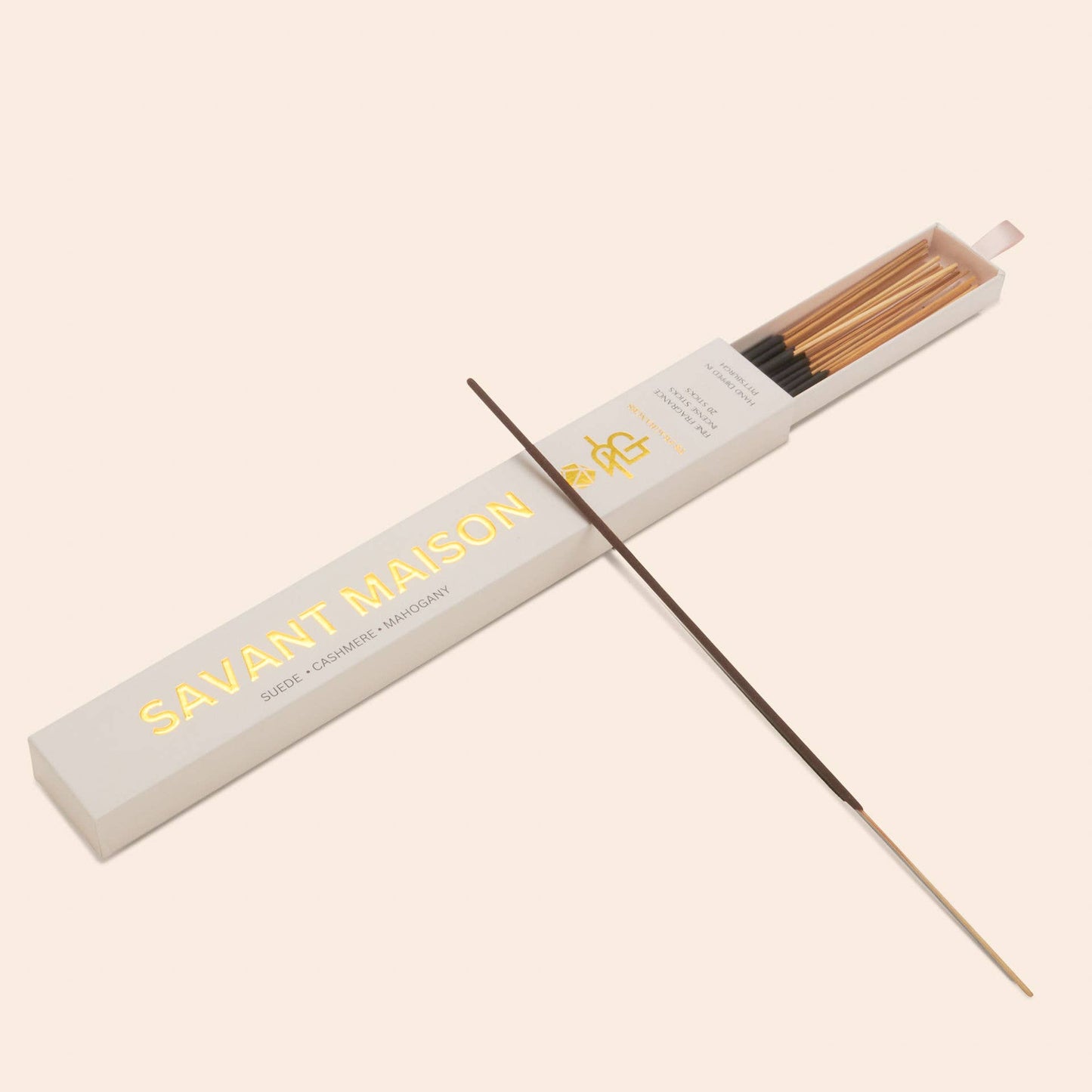 TB Fragrances - Suede Mahogany Incense – Savant Maison - Cashmere, Hotel