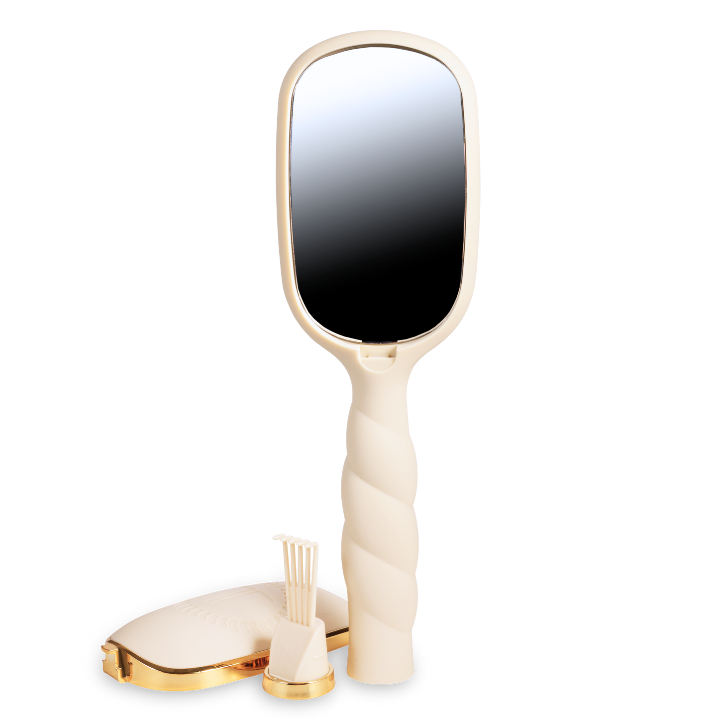 TELETIES - Detangler Hair Brush for Fine Hair - Tan
