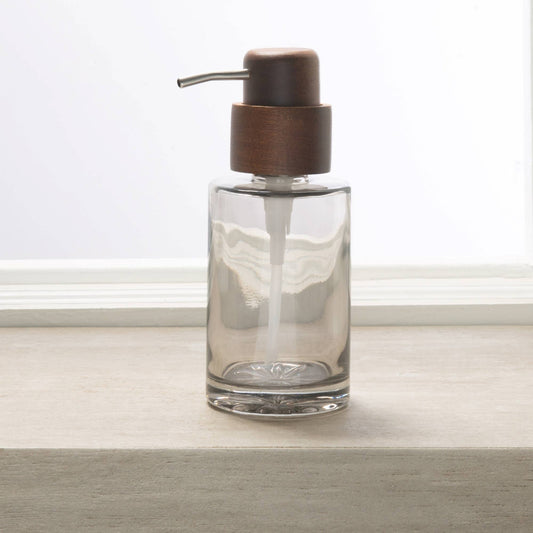 Moda at Home Enterprises, Ltd - Vaso Soap Dispenser Glass : Grey