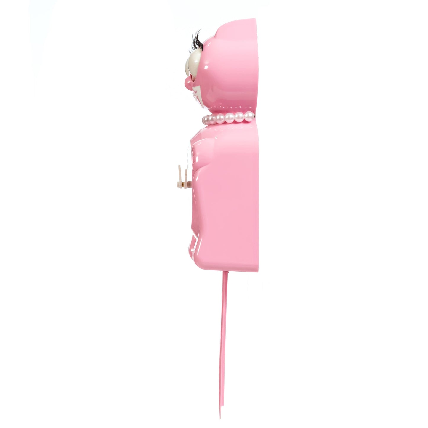 Kit-Cat Klock - Pink Satin Miss Kitty-Cat Klock (Smaller Size)