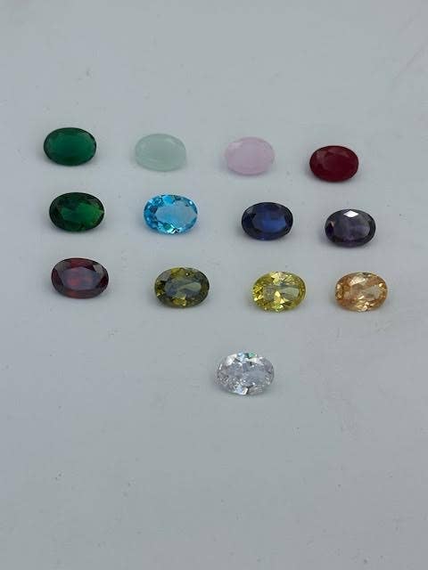 Volare - 5912G cubic zirconia Drop earrings: Sapphire