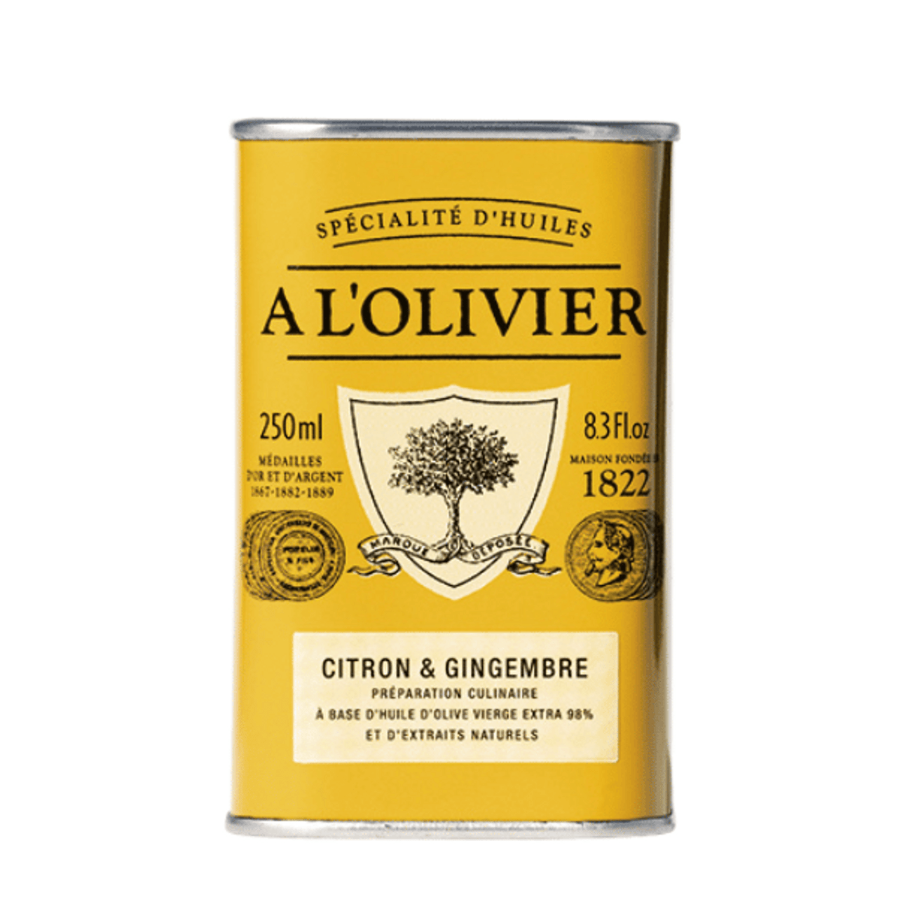 The French Farm - A L'Olivier Lemon & Ginger Olive Oil 8.4oz
