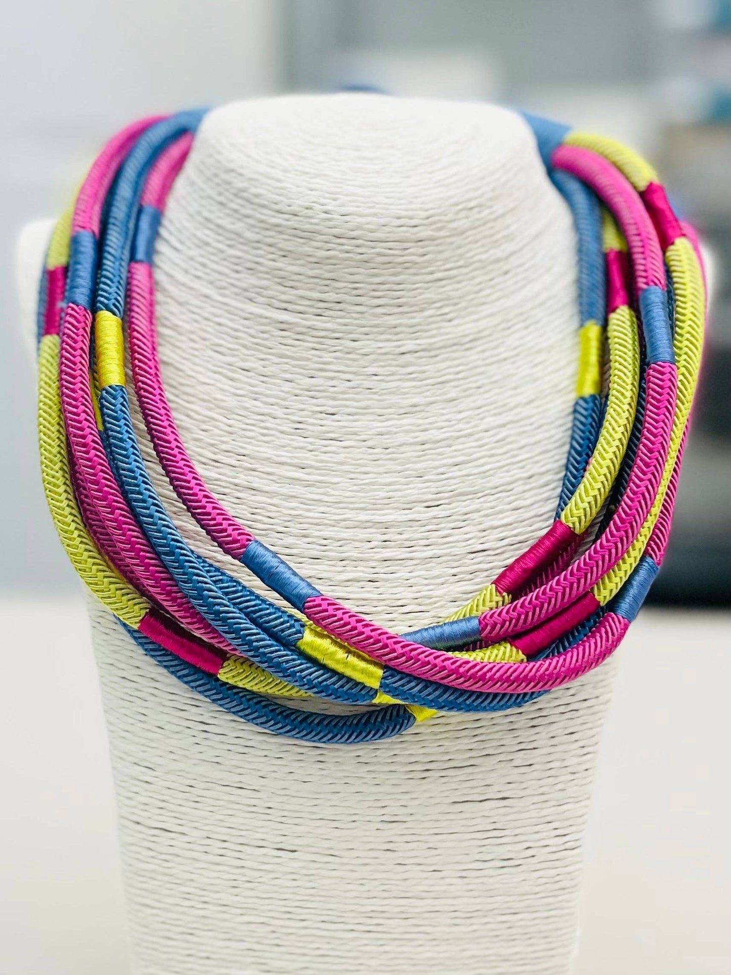 TWO FORTY TWO - "Original" Slub 8-strand (periwinkle multi) NK601