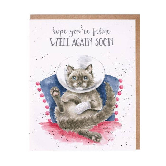 Wrendale Designs - Feline Well Again Soon