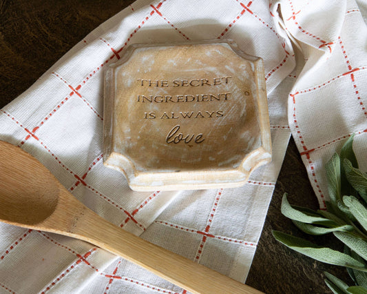 Foreside Home & Garden - The Secret Ingredient is Always Love Spoon Rest