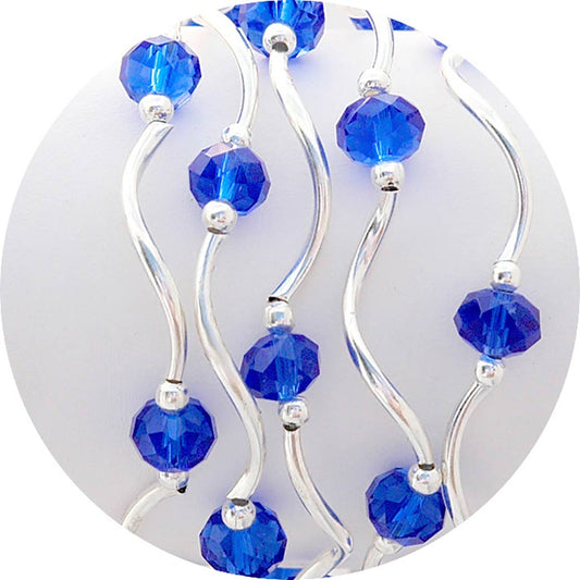 My Fun Colors - Fashion Stretch Bracelets Select from 91 Color Styles: Royal