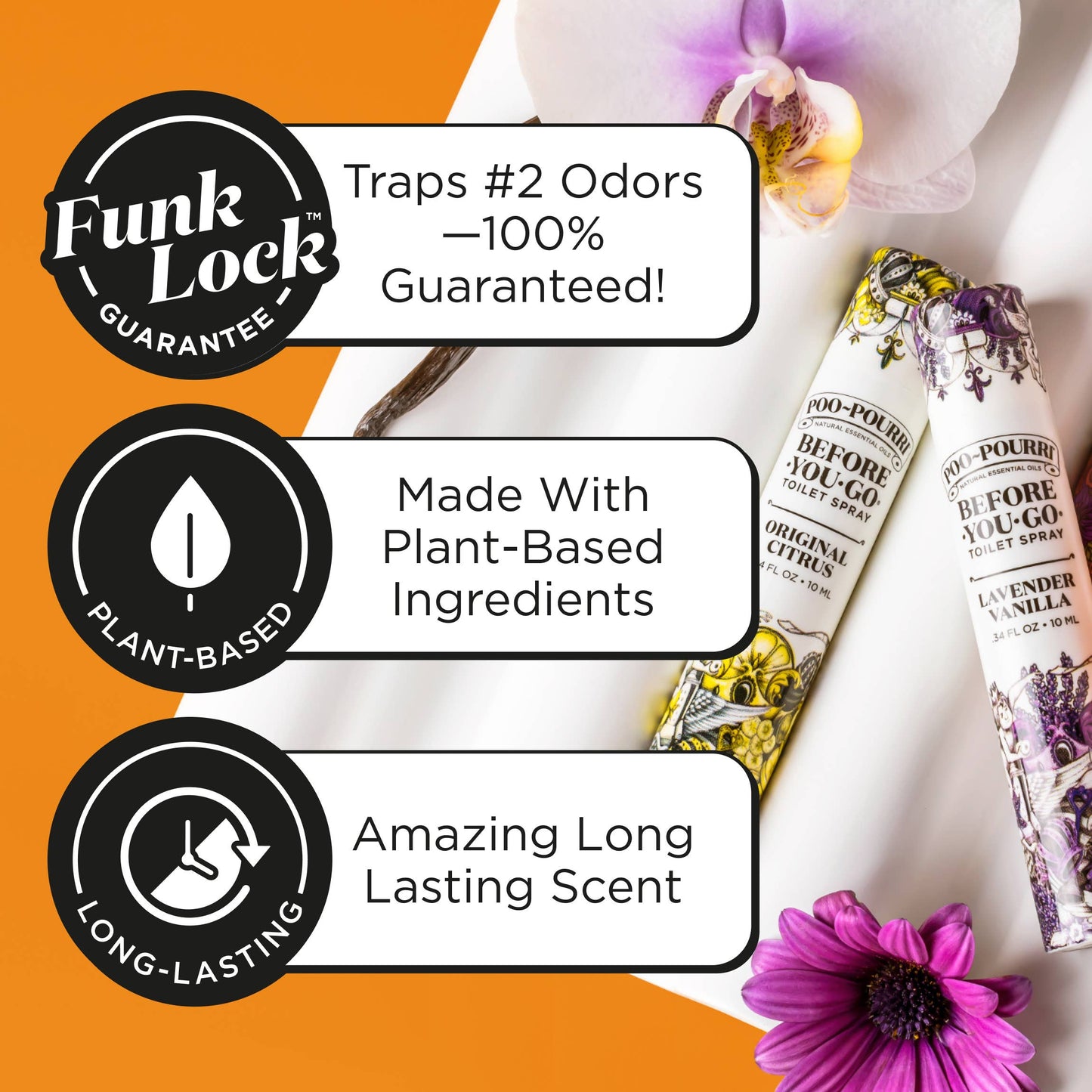 ~Pourri - Poo~Pourri Original Citrus 10mL Travel Size: Lemon + Bergamot + Lemongrass