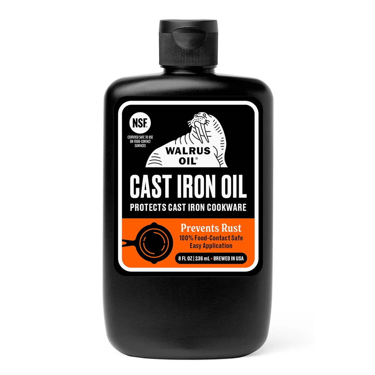 Walrus Oil - Cast Iron Oil, 8oz