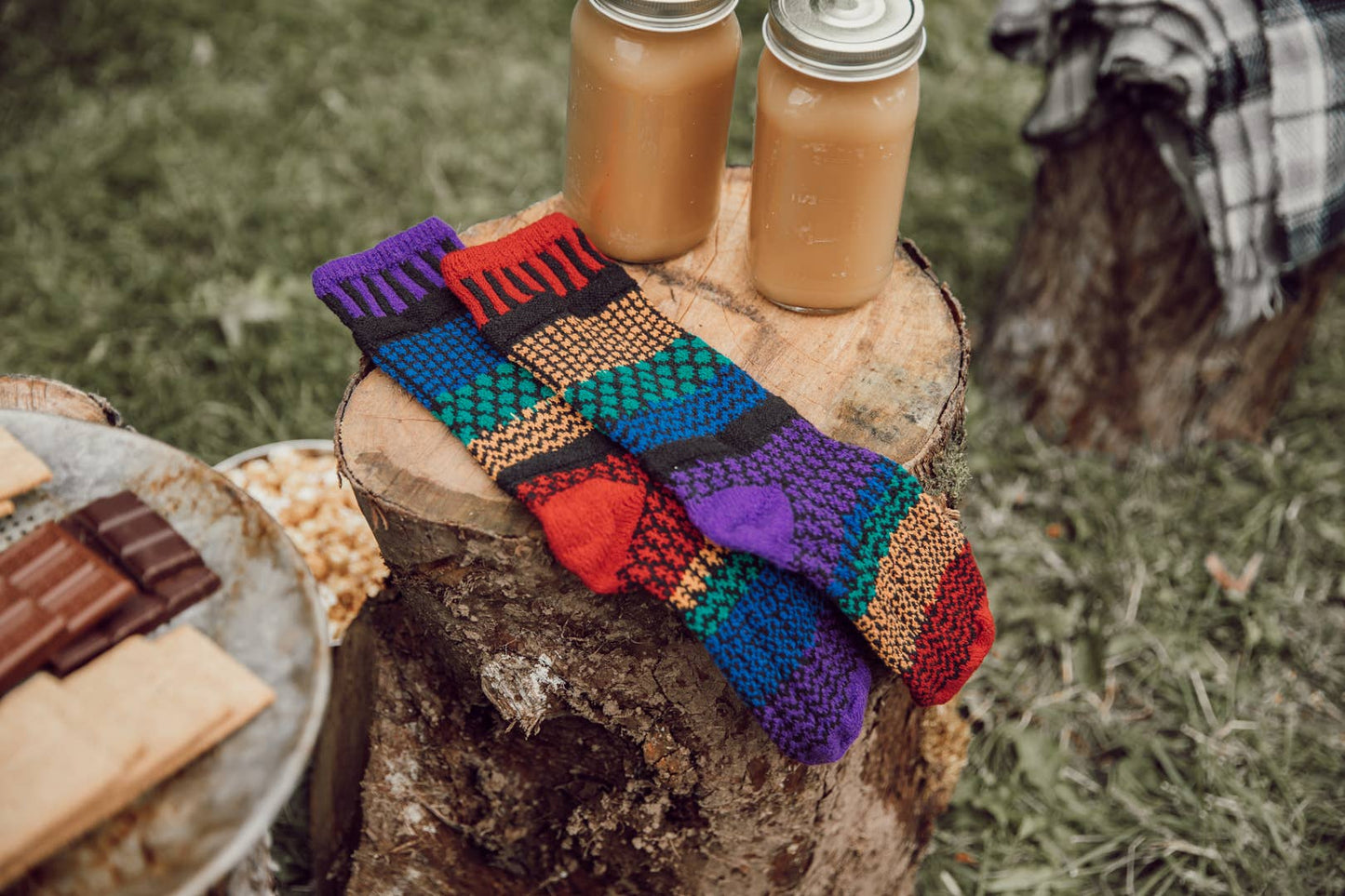 Solmate Socks - Gemstone Crew Socks | Eco-Friendly & Made in the USA: Small (Women 6 - 8 / Men 5 - 7)