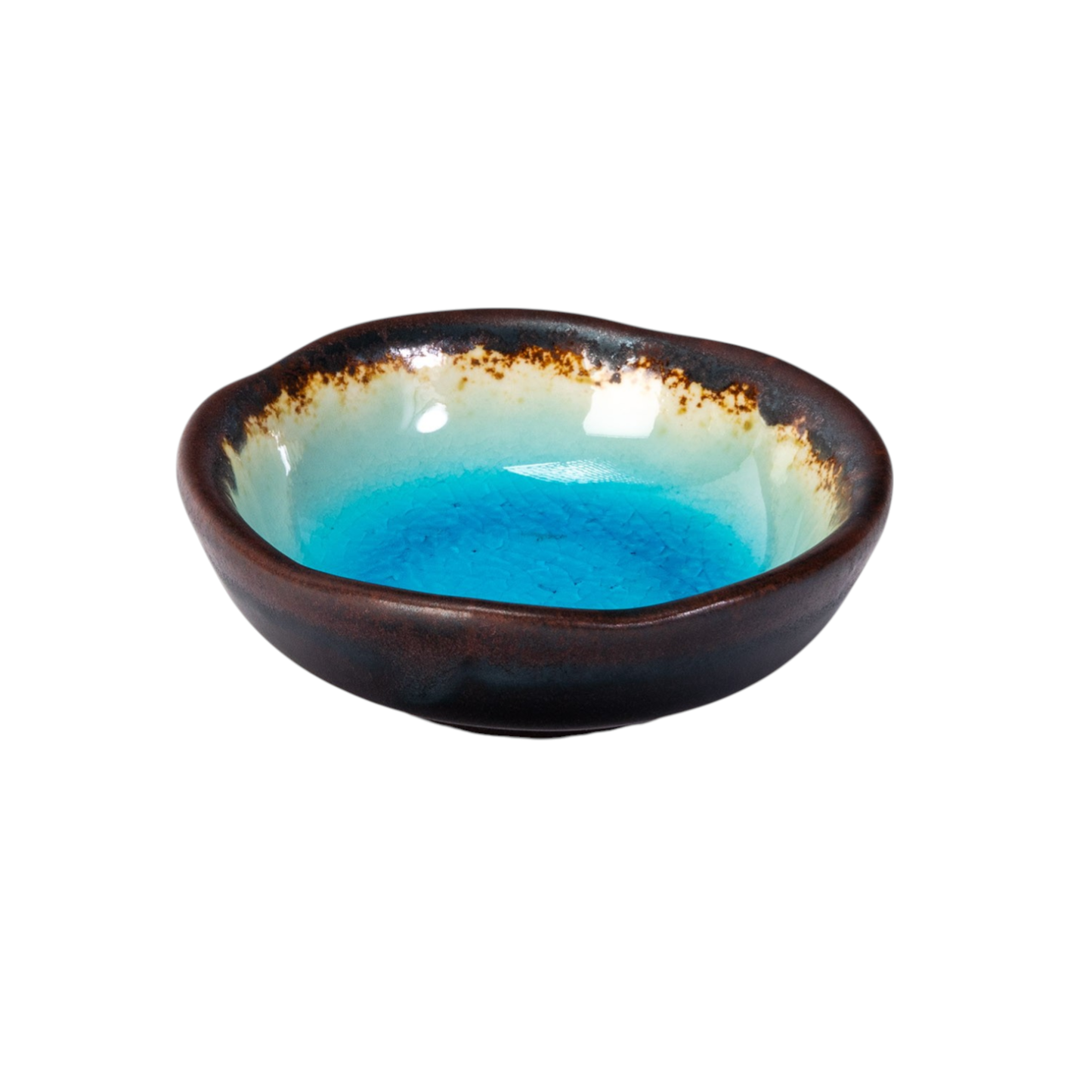 Urban Tokyo - Aozora Kannyu 3.25"Dia x 1.25"H Round Porcelain Sauce Dish (12/144)