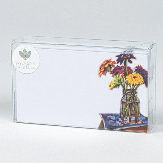 Forever Caroline LLC - Jar of Flowers Tiny Cards | Pack of 60 "Love Notes