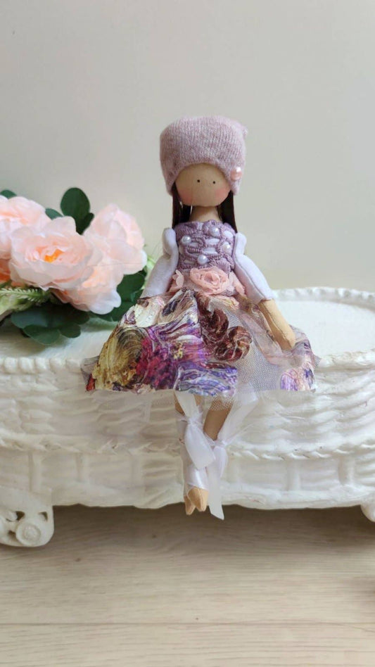ChernikovaNataliya - Ballerina Doll, Princess Doll, Handmade cloth doll