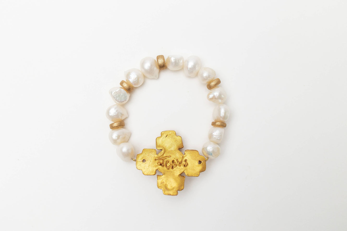 Hidden Truth Jewelry - Fresh Water Pearls with Becky Pearl Cross