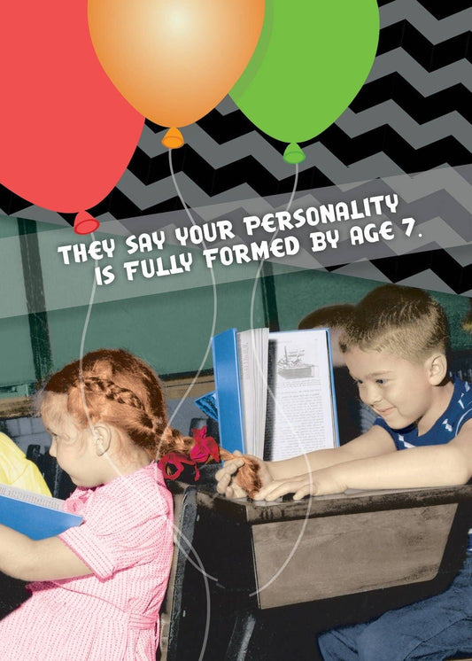 Actual Pictures - Humorous Birthday Card for Men