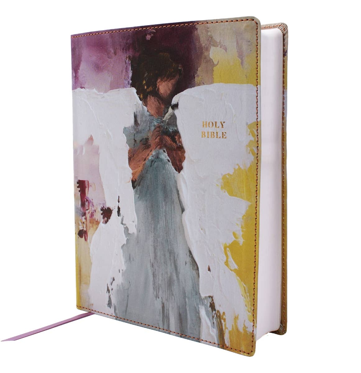 HarperCollins Christian Publishing - NRSVue Holy Bible Anne Neilson Angel Art Leathersoft