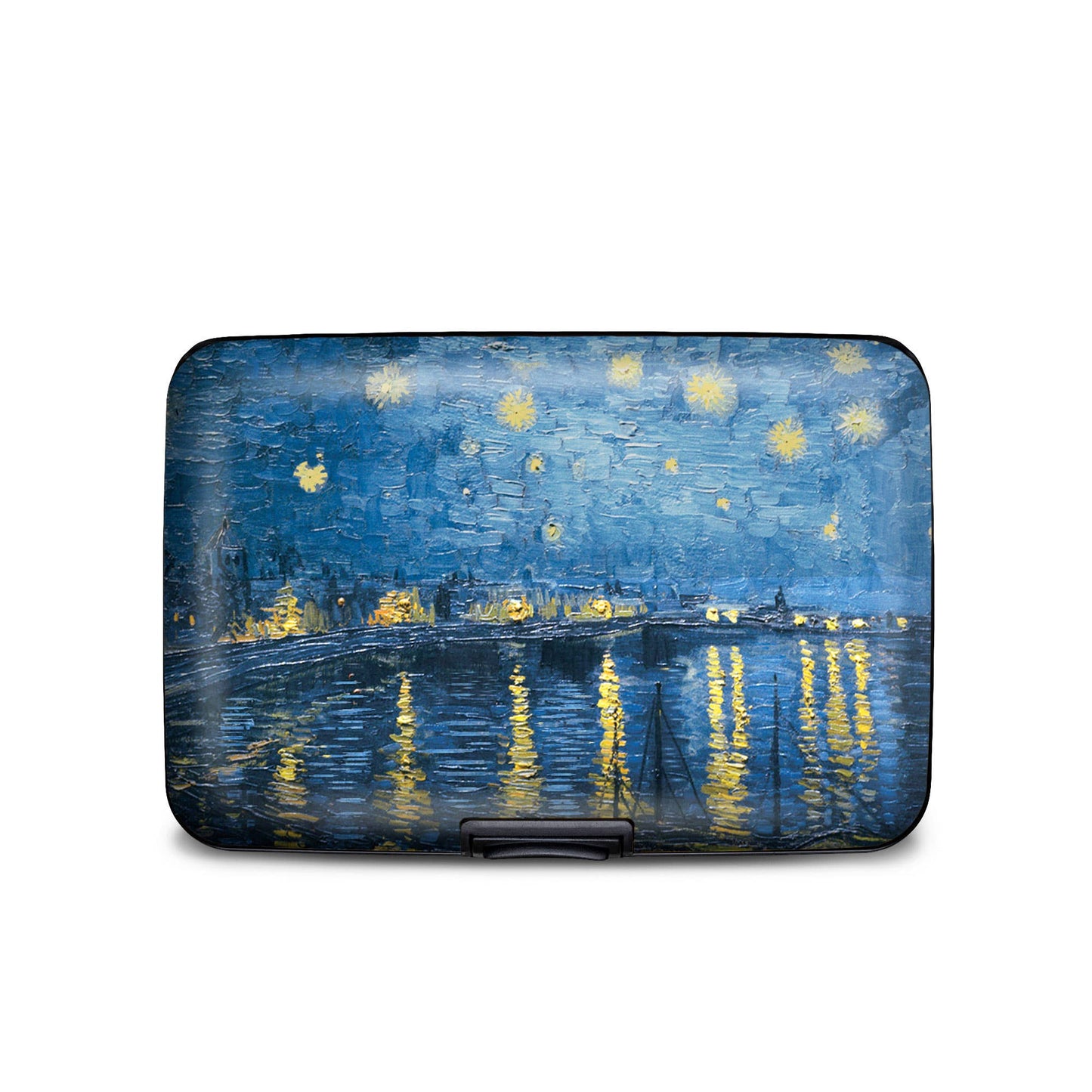 Monarque - Van Gogh - Starry Night Over The Rhone Armored Wallet