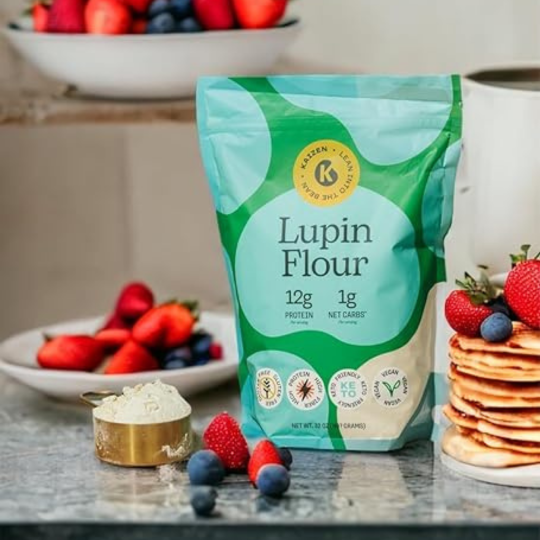 Kaizen Food Company - Lupin Flour 1g Net Carb High Protein - Gluten Free, Keto