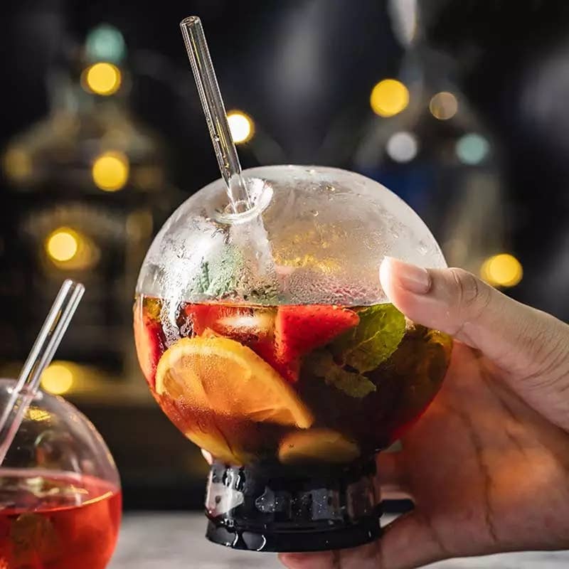 Sostraw & SmartThings - Glass straw - Grey