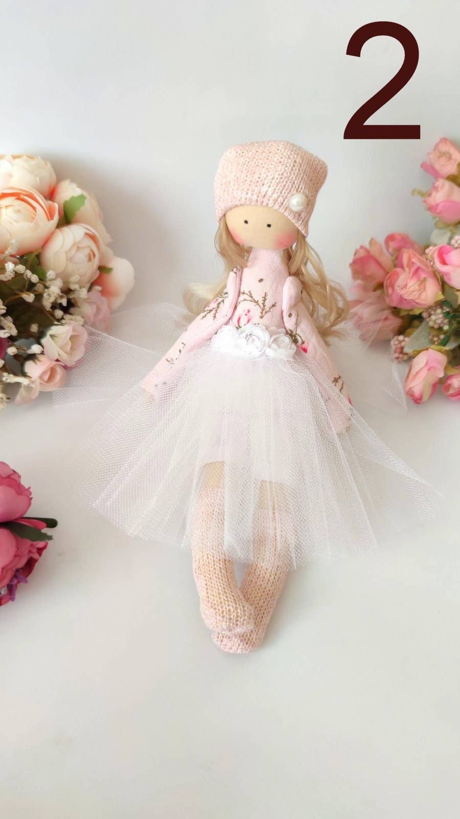 ChernikovaNataliya - Princess Ballerina Doll, Cotton, Nursery Decor: 2