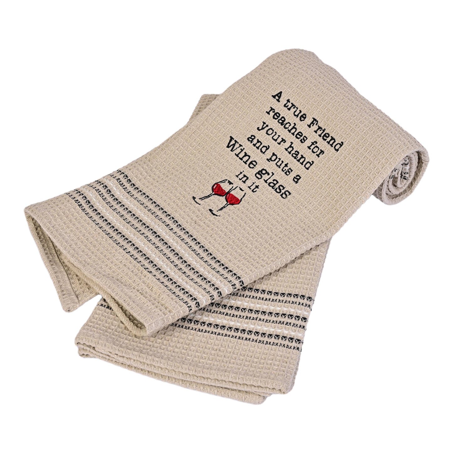 Mona B. - TRUE FRIEND DISHTOWEL- Set Of 2, MH-304