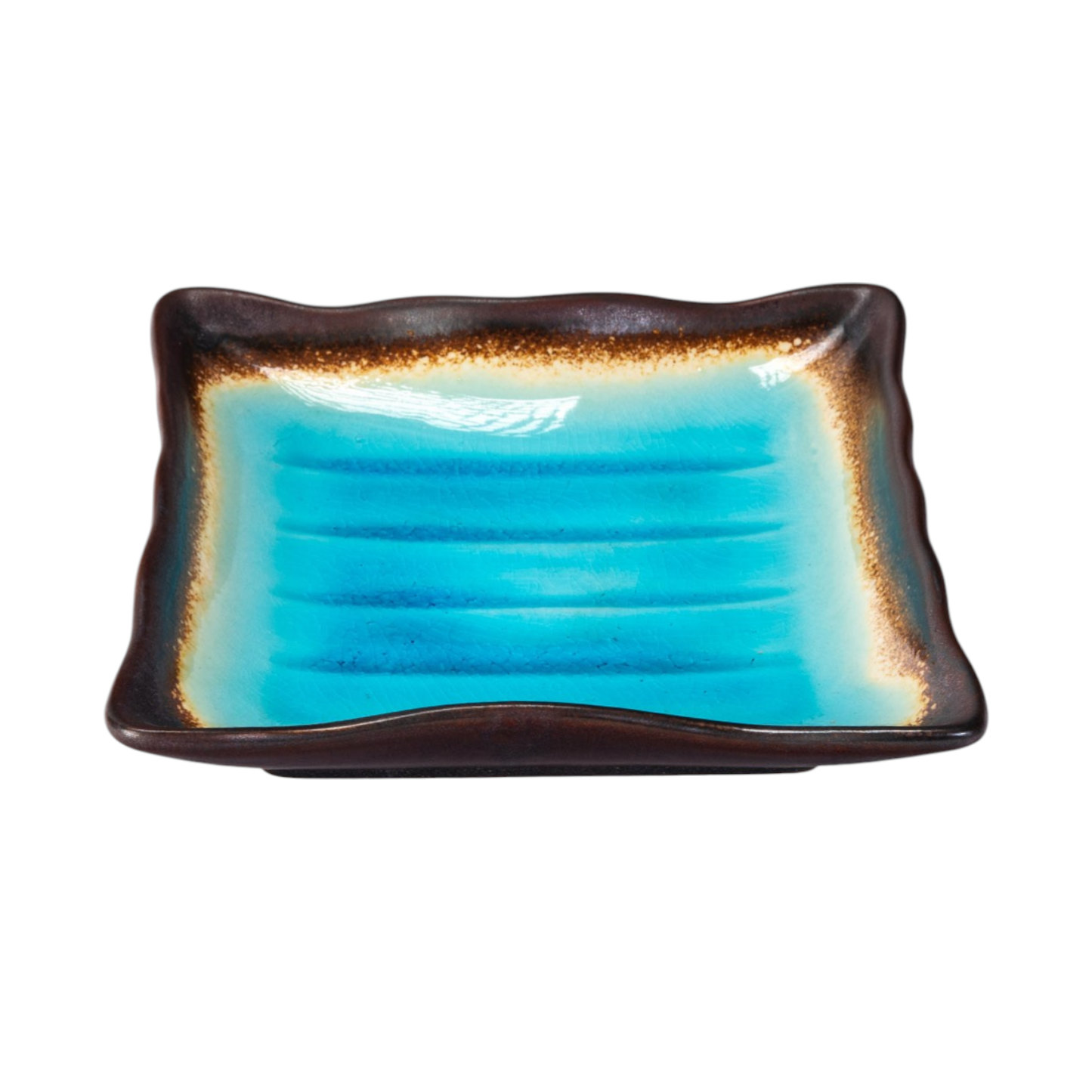 Urban Tokyo - Aozora Kannyu 7" Square Porcelain Appetizer Salad Plate (3/36)