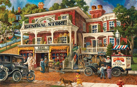 SunsOut - 0830 Fannie Mae's General Store 1000 pc Puzzle