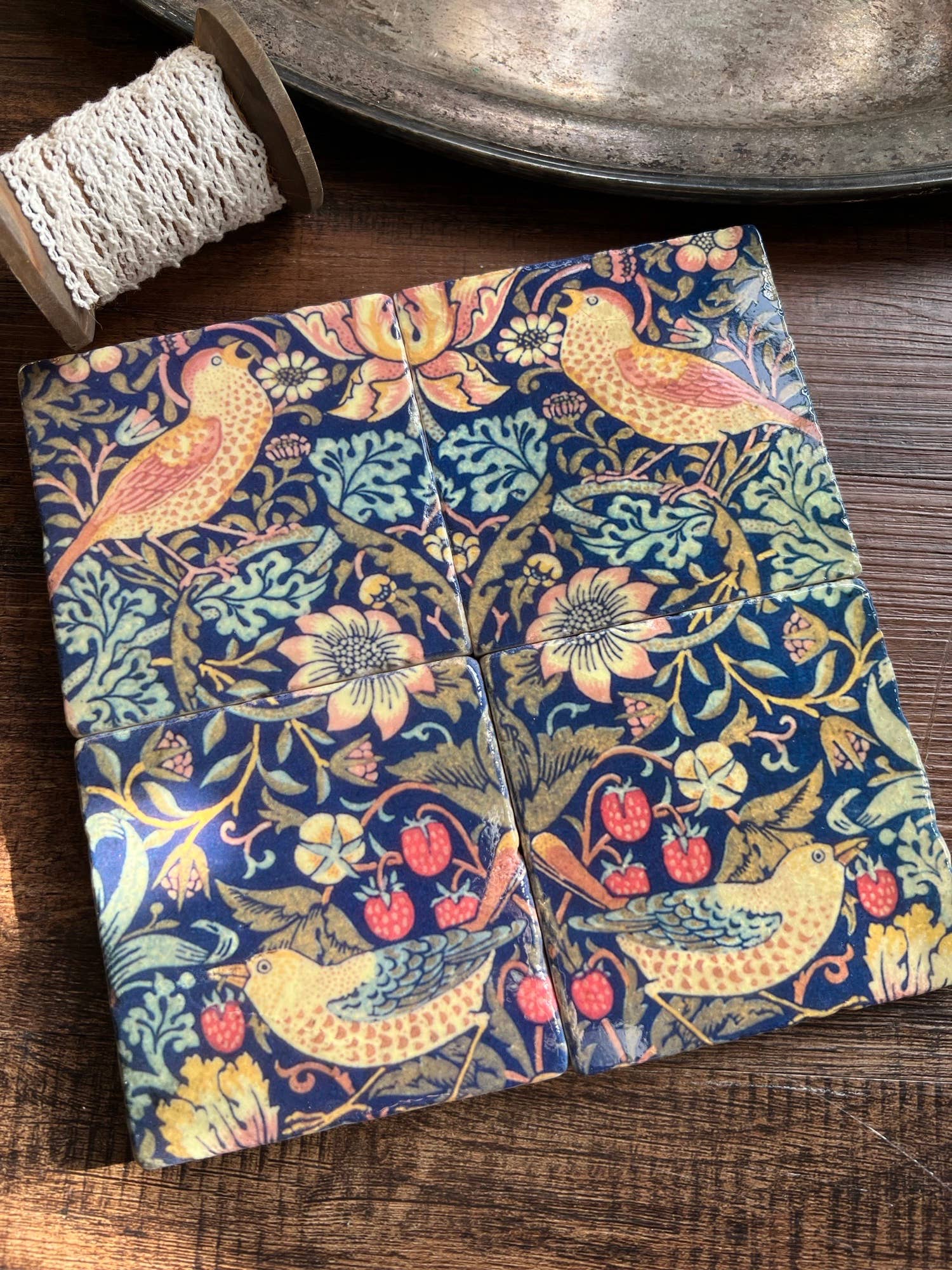 The Painted Lily - Hearth and Home stone coasters - Thumbnail 3