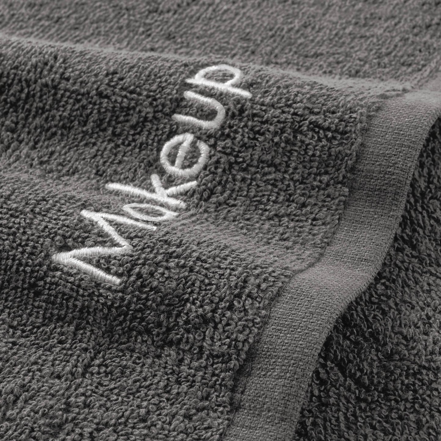 Arkwright Home - 6 Pack of Makeup Remover Towels: Black