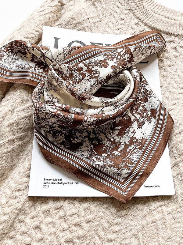 UZ Wholesale Store - Keep Warm Printed Shawl&Scarf: BLACK / One_size