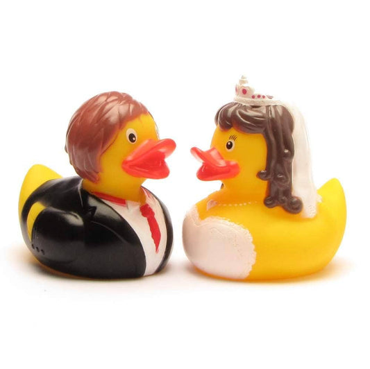 Duckshop - Rubber Duck Bridal Couple Set of 2 - Rubber Duck
