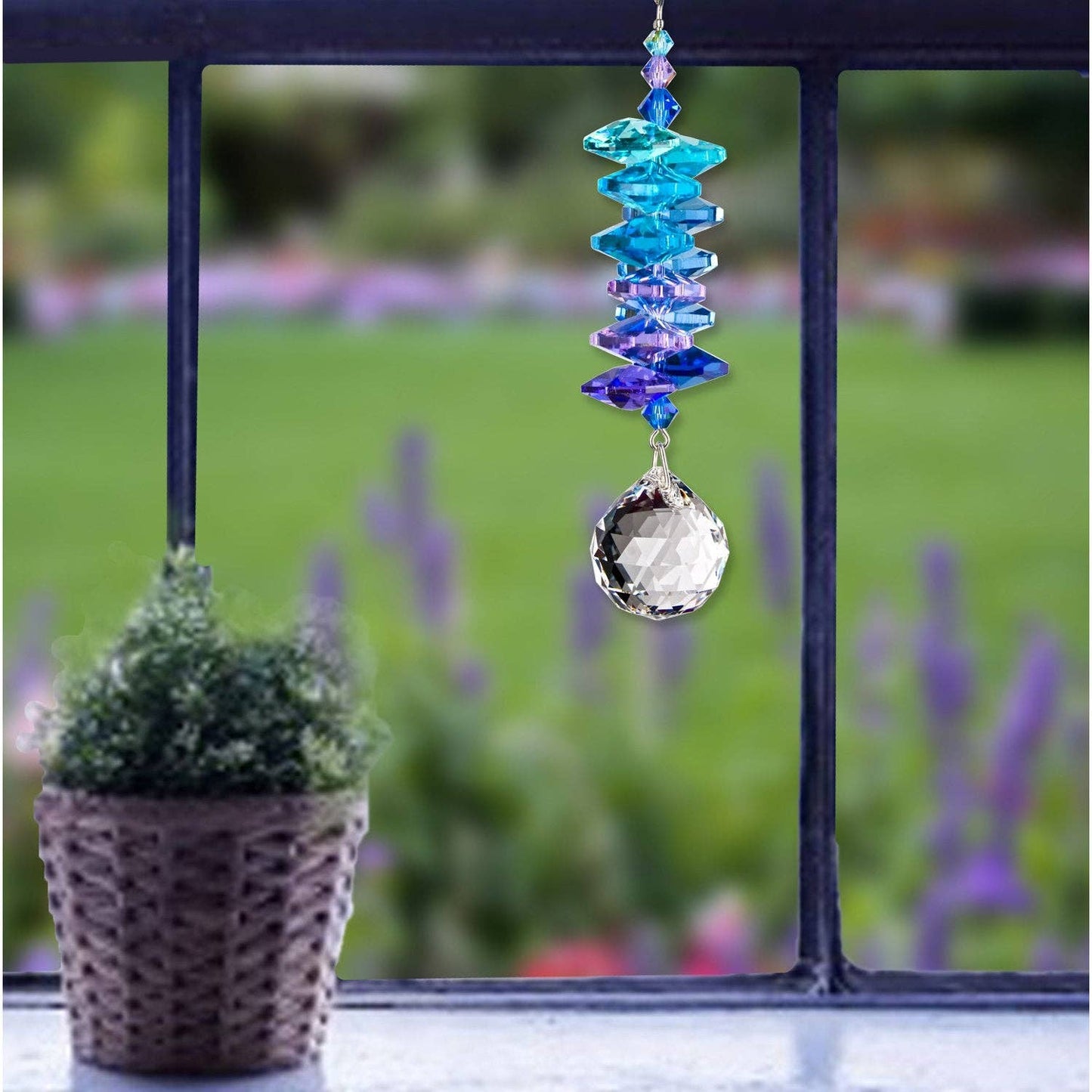 Woodstock Chimes - Crystal Moonlight Cascade™ - Ball