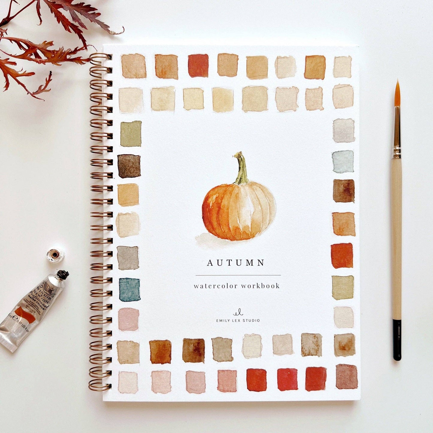 emily lex studio - Autumn watercolor workbook presale