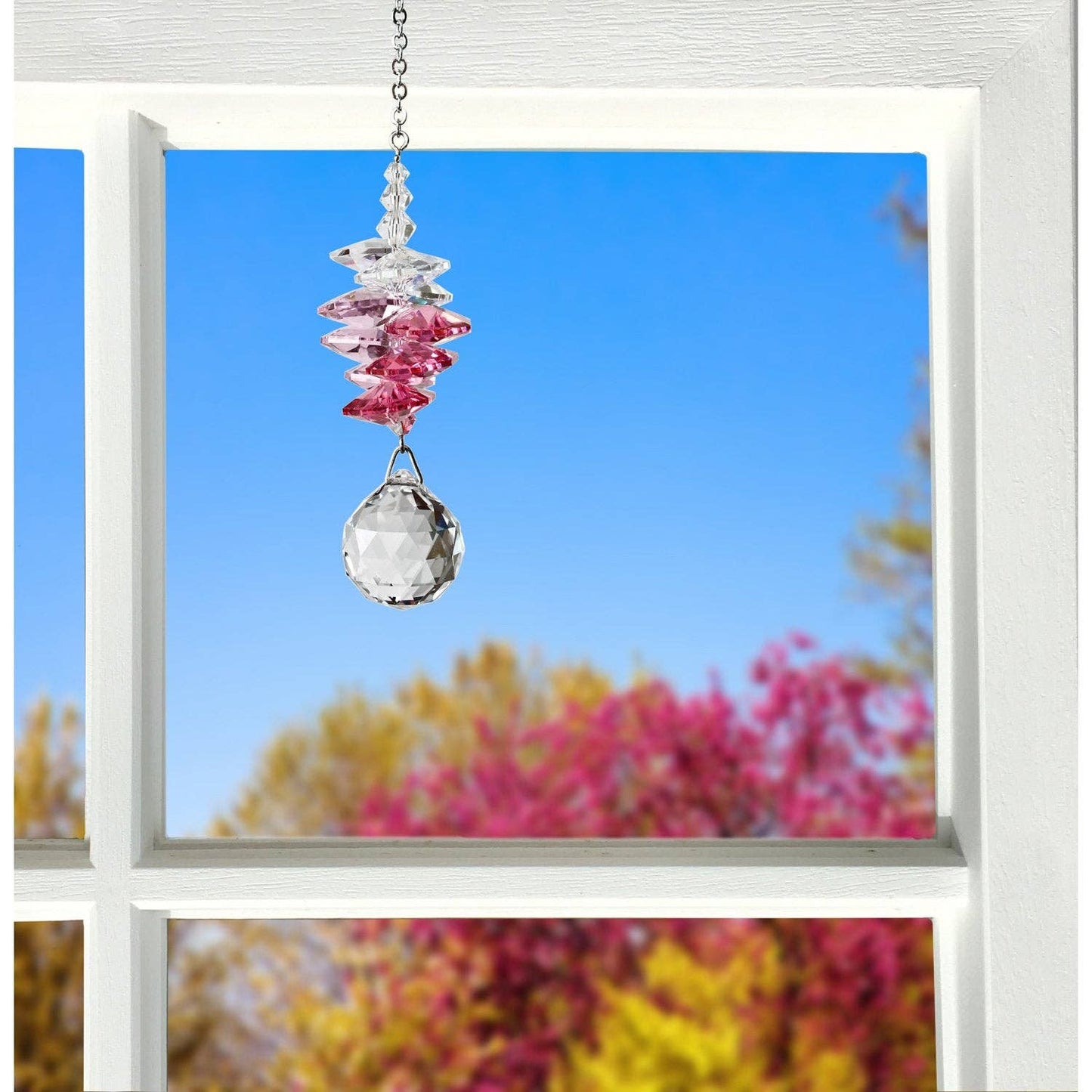 Woodstock Chimes - Crystal Sunrise Cascade™ - Pink