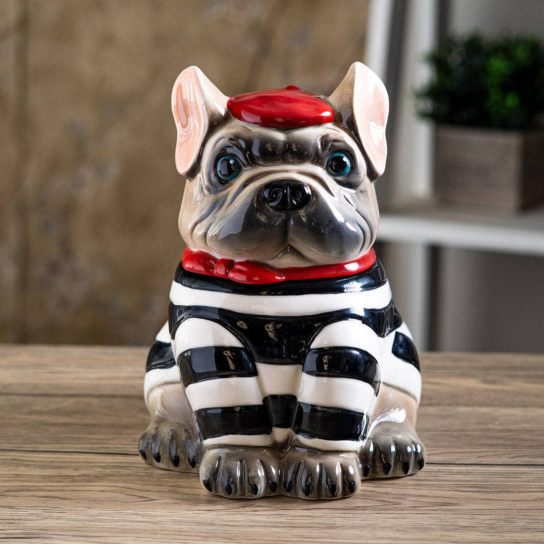 Urban Tokyo French Bulldog Cookie Jar - Thumbnail 3