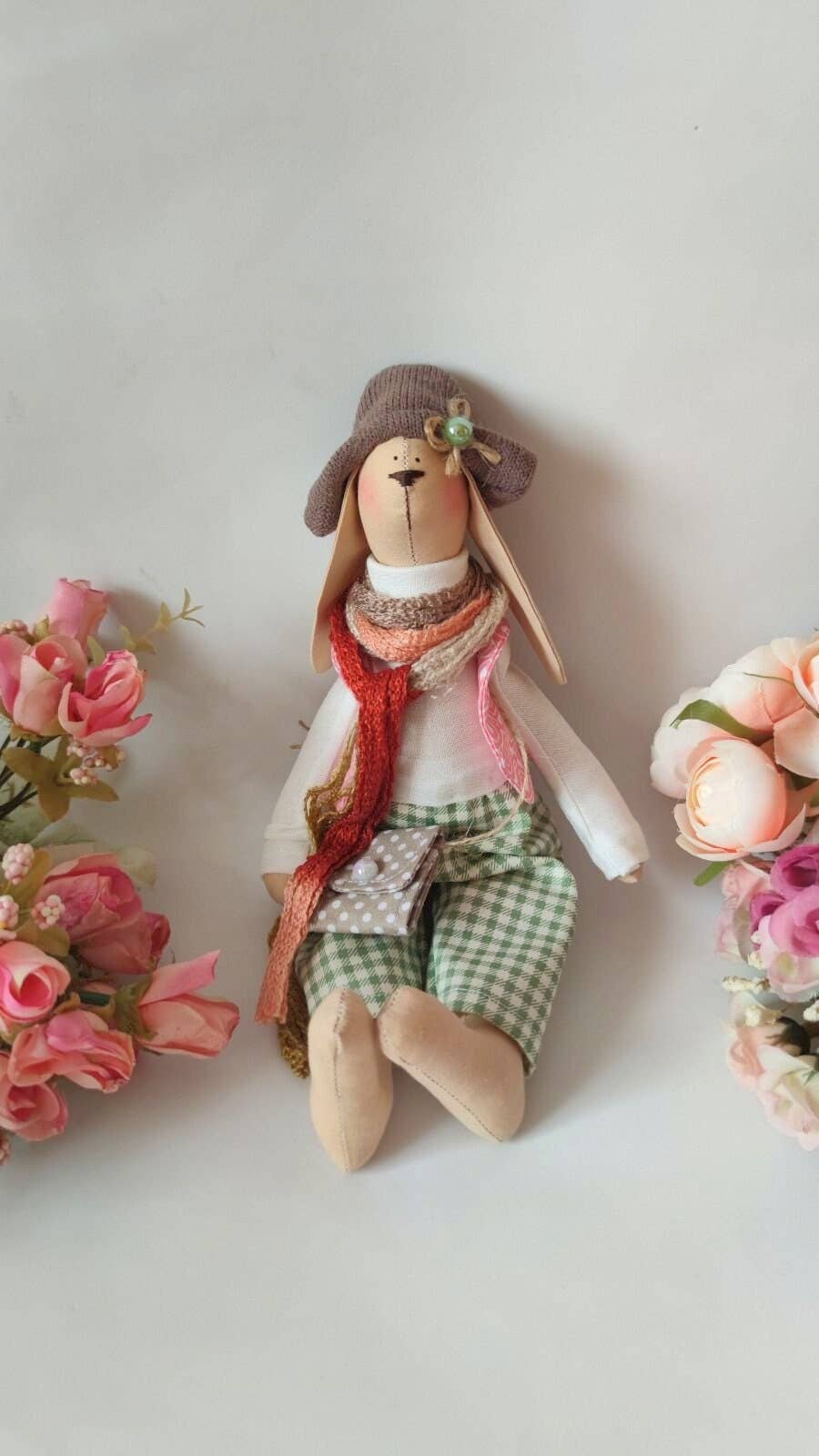 ChernikovaNataliya - Handmade Soft Toy Bunny Rabbit, Home Decoration