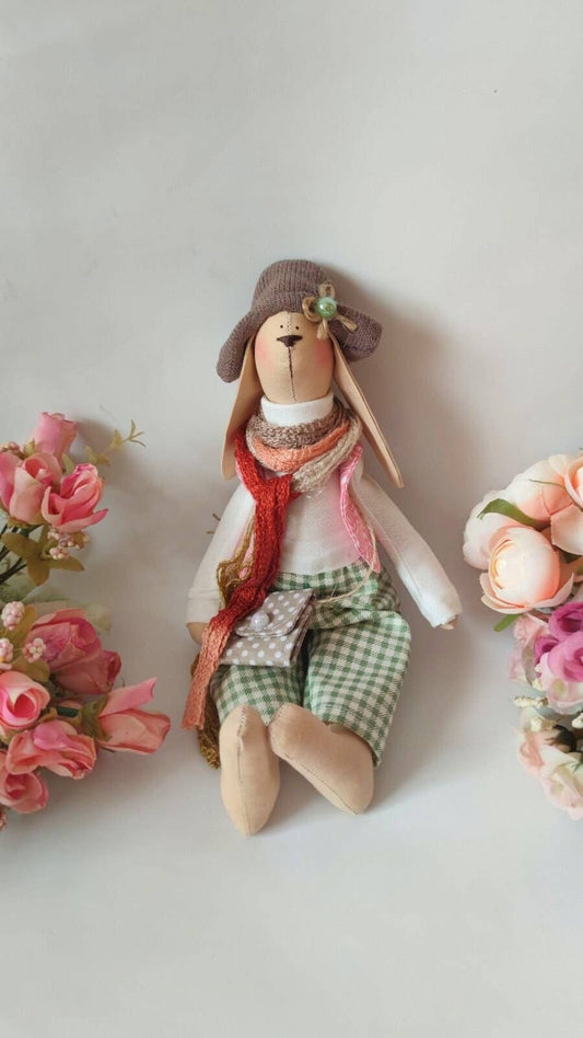 ChernikovaNataliya - Handmade Soft Toy Bunny Rabbit, Home Decoration
