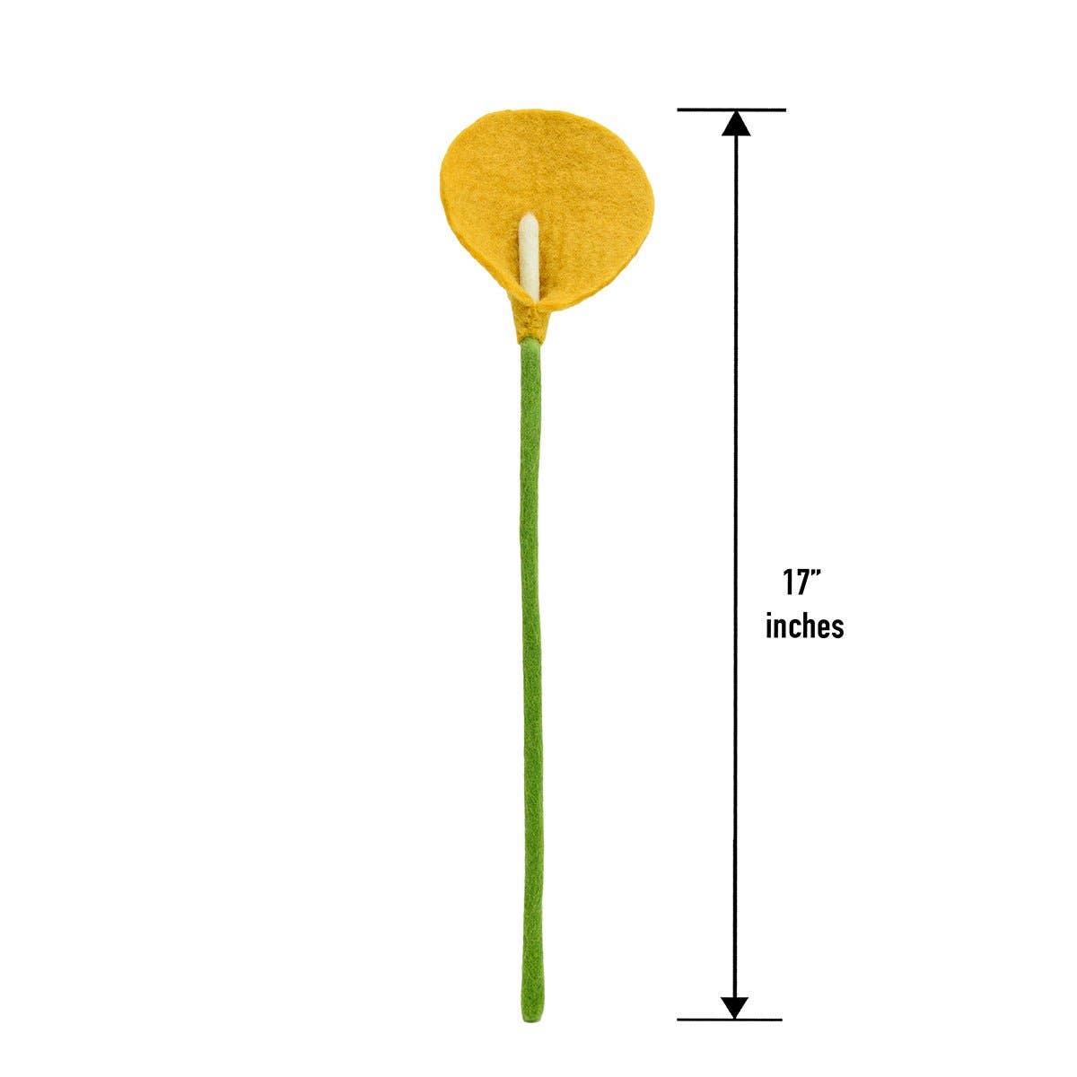 BNB Crafts Inc. - Felt Calla Lilly Flowers: Red