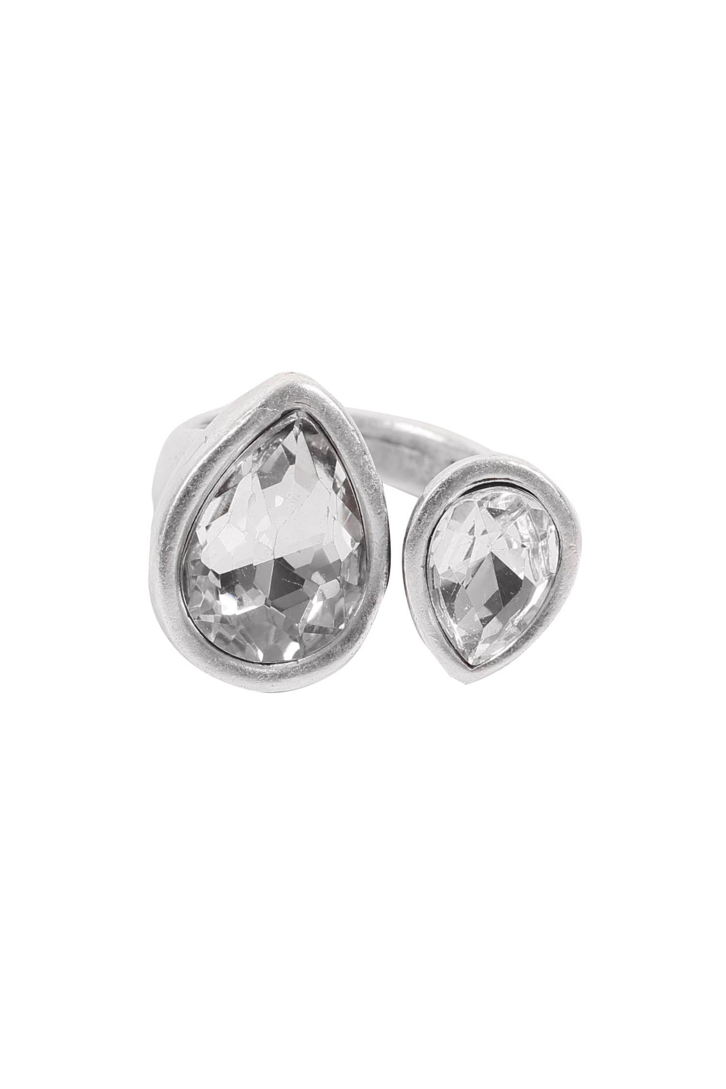 Chanour - Handmade Crystal Brass Ring - 6813