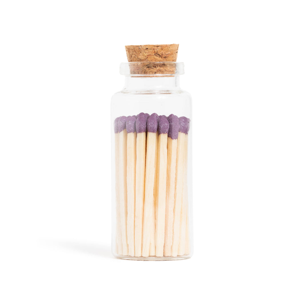 Enlighten the Occasion - Imperial Purple Matches in Medium Corked Vial