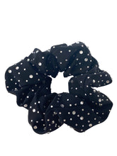 Load image into Gallery viewer, Gemelli - Bling Scrunchie: Black